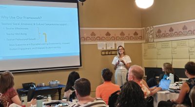 A moment from our Oregon Teacher Educator Institute Kick-Off Retreat...